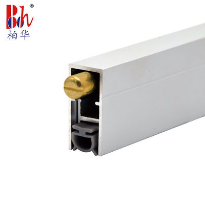 14*30m m que la parte inferior automática de la puerta sella la aleación de aluminio caen abajo los sellos para las puertas cortafuego