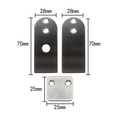 Sellos de puerta automática de fondo duraderos de aluminio de 20 * 37mm
