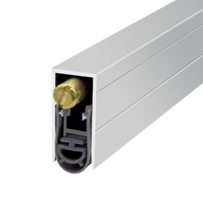 Color plateado 1.5cm Puerta automática Sellos de fondo duraderos