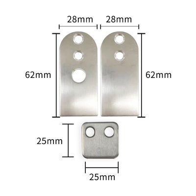 Color plateado 1.5cm Puerta automática Sellos de fondo duraderos