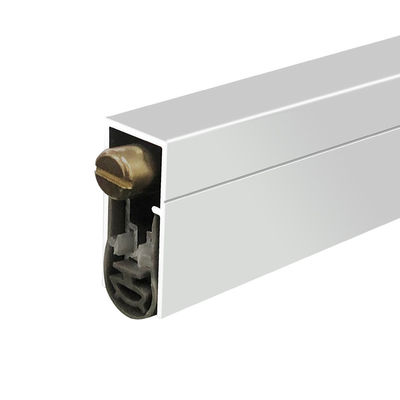 Sellos de fondo automáticos de puertas anodizadas con ajuste de retracción