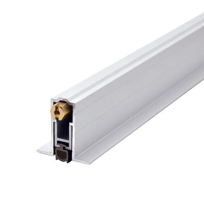 Tipo de montaje oculto Puerta automática de aluminio Sellos inferiores Alta durabilidad