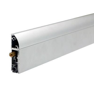 Sellos de puerta automática anodizada de aluminio de 1,5 cm de altura