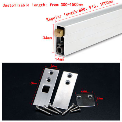 La parte inferior automática resistente de la puerta sella 6063 que el aluminio Weatherstrips para la puerta del hotel