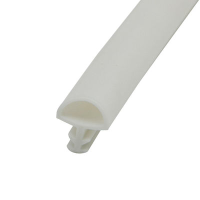 El lacre de goma anticolisión del PVC de puerta de la prueba de los sonidos de la tira de madera del sello pela para la puerta de madera y el Empuje-ajuste Windows