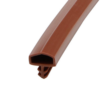La tira de madera del sello de puerta del aislamiento sano modificó la puerta del Pvc Weatherstrip