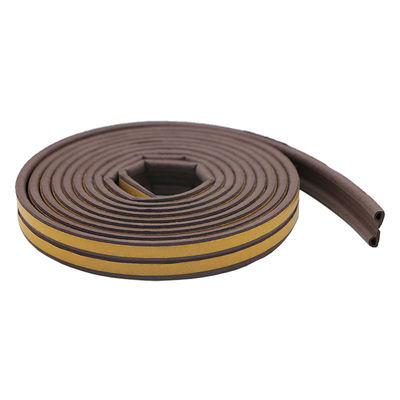la forma de goma de los sellos P de 9x5.5m m EPDM Weatherstrips para la puerta y la ventana