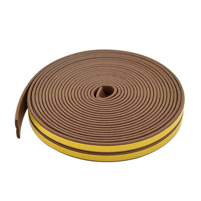 Formé el multicolor de goma de la amortiguación de choque de la tira del sello de Epdm