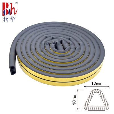 Los sellos de goma autos-adhesivo D de EPDM formaron para la puerta 12*10m m de Warehouse