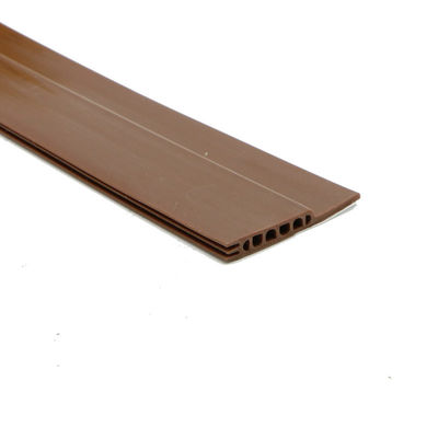 Tira auta-adhesivo del sello del silicón del desmontaje de tiempo del silicón de Brown para Windows