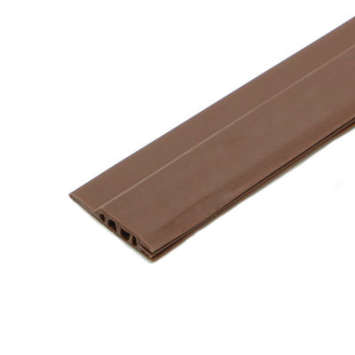 El sello inferior de la puerta de goma acústica del desmontaje de tiempo del silicón de Brown pela 1000m m