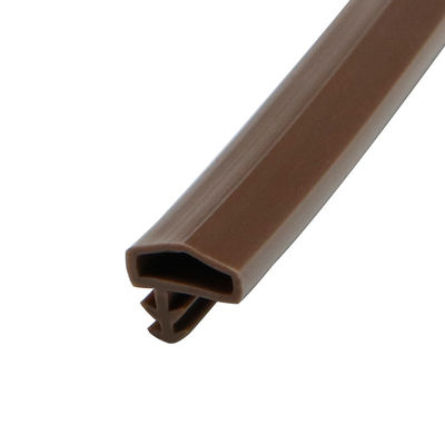 La puerta de madera del Pvc de la tira del sello de puerta del OEM Weatherstrip el tipo lateral A del surco formado