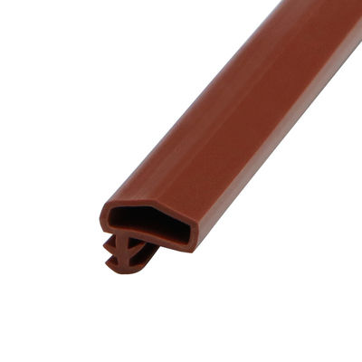 La puerta de madera del Pvc de la tira del sello de puerta del OEM Weatherstrip el tipo lateral A del surco formado