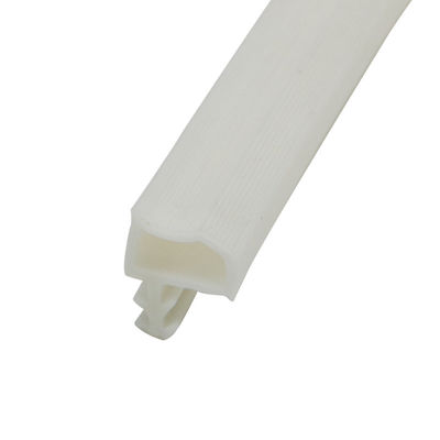 Tiempo de goma Stipping del PVC de puerta de la tira de madera de forma irregular del sello
