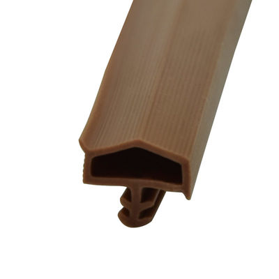 Sellos termoplásticos formados tejado del elastómero de puerta de la tira de madera del sello con la aleta 12x6m m