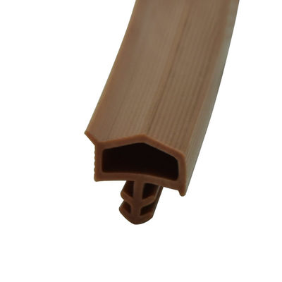 Tira de goma del sello de puerta de desmontaje de tiempo del elastómero termoplástico con la aleta 10*5.5m m