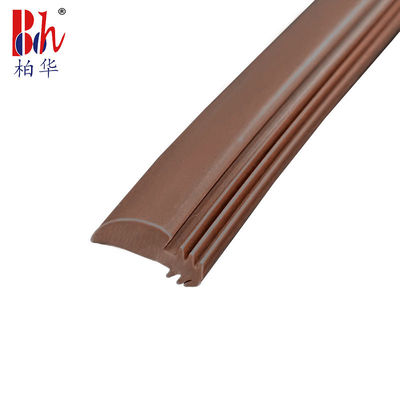 El tipo puerta de la ranura del Pvc del OEM Weatherstrip fácil instalar el CE aprobado