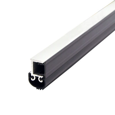 Tornillo inferior de la tira del sello de la puerta de aluminio 6063 fijado con goma de silicona