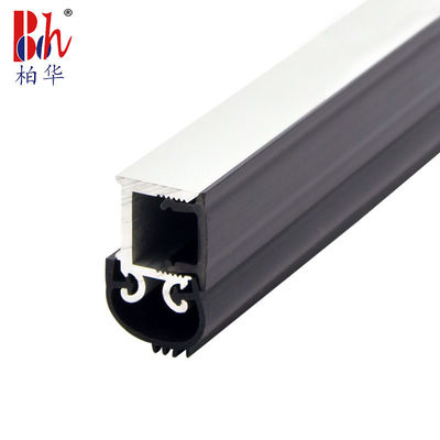Tornillo inferior de la tira del sello de la puerta de aluminio 6063 fijado con goma de silicona