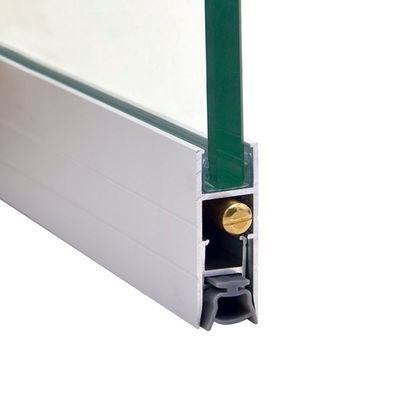 el aluminio inferior de los sellos de la puerta automática de 17*45m m Weatherstrips para la puerta de la hierba