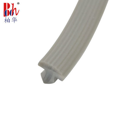 Tira de goma 7*5m m del PVC del OEM para la ropa Hang Bar