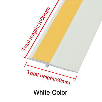 prueba inferior del viento de la tira del sello de la puerta blanca del Pvc de 50m m