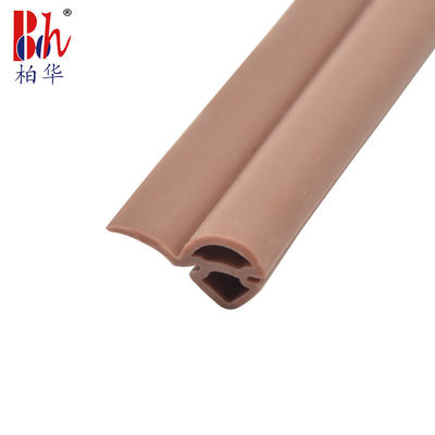 tira de goma del PVC de 12*10m m para la resistencia de aluminio de la edad de la puerta