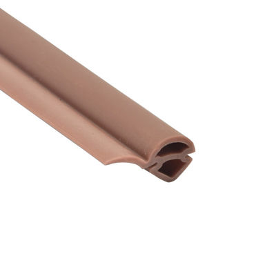 tira de goma del PVC de 12*10m m para la resistencia de aluminio de la edad de la puerta