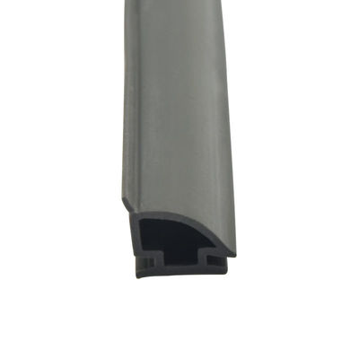 TPE de la tira de goma del PVC de 12.5*10m m anticolisión para el color del negro de la puerta deslizante
